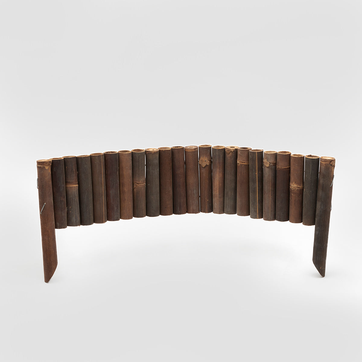 Flexible Rasenkante | Bambus | L:90 x H:30 cm | Beetumrandung | Beeteinfassung (Beige)  Für größere Ansicht Maus über Bamboona Flexible Rasenkante | Bambus | L:90 x H:30 cm | Beetumrandung | Beeteinfassung  Farbe: Braun