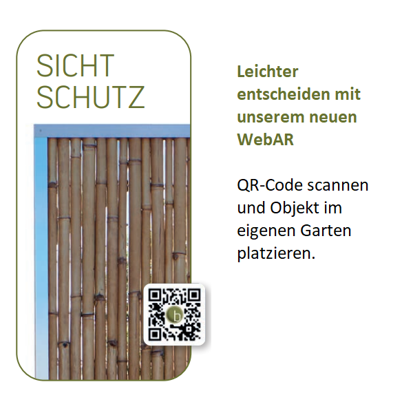 Modul5/classic - Edelstahl Eckpfosten für Bambuszaunfeld