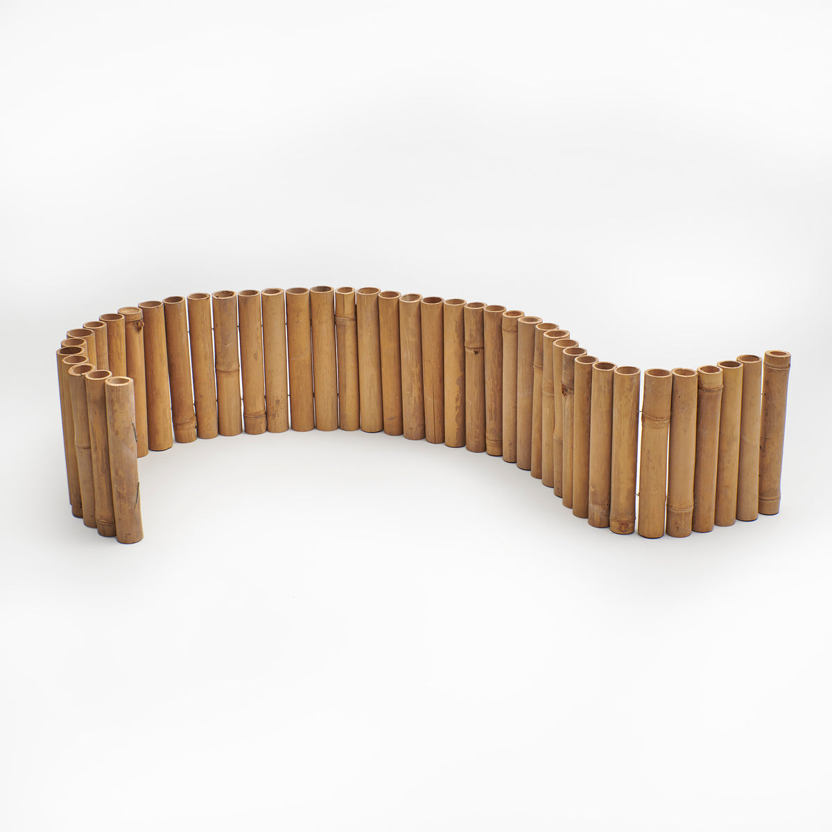 Flexible Beeteinfassung - L: 200 cm, Bambus hell
