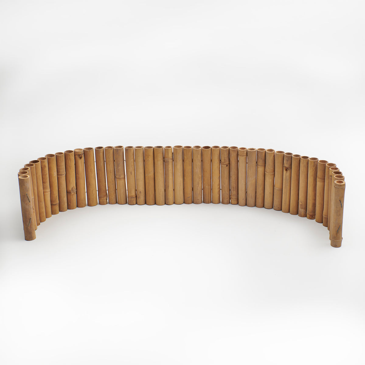 Flexible Beeteinfassung - L: 200 cm, Bambus hell